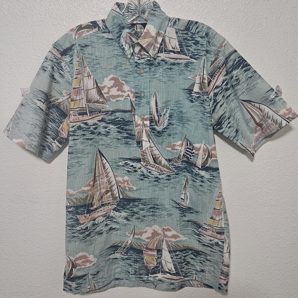 Mens Reyn Spooner aloha/hawaiian shirt size xs - Picture 1 of 10
